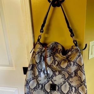 Dooney and Bourke Snakeskin Leather Bag